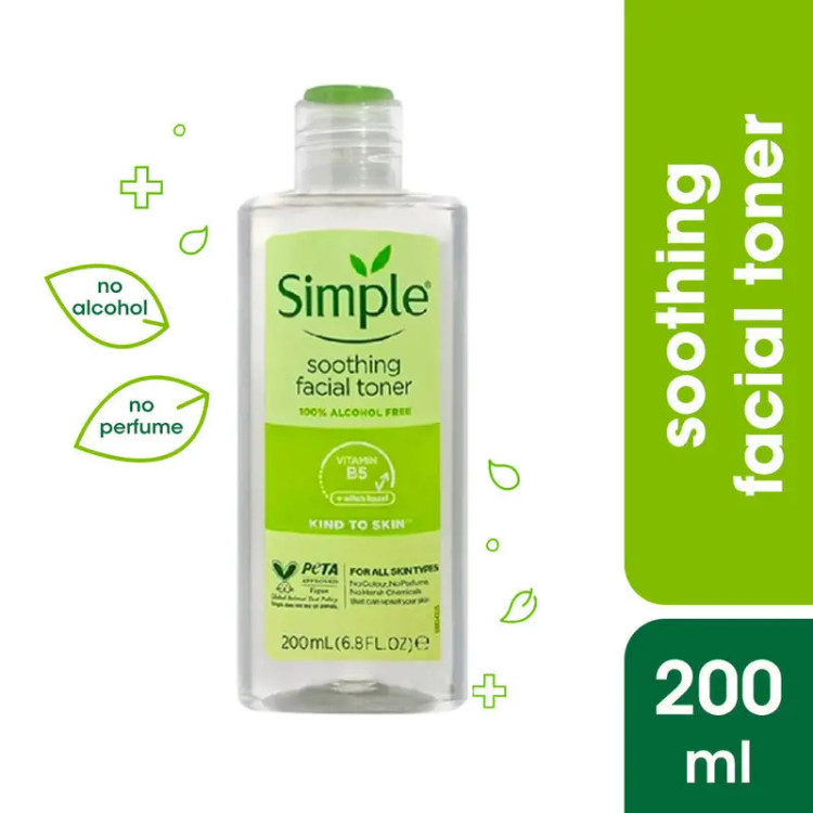 تونر سیمپل مدل kind to skin حجم 200 میلی لیتر