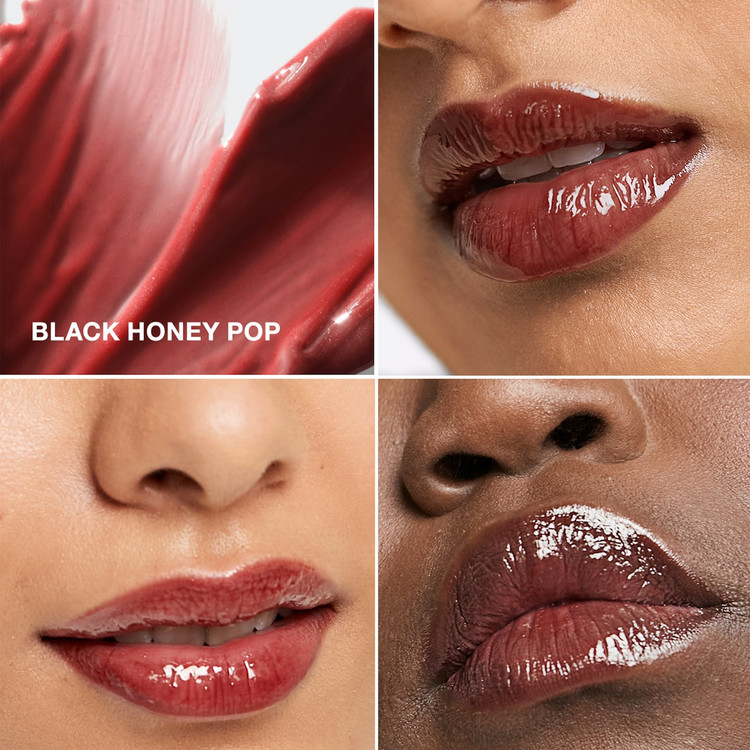 لیپ گلاس بلک هانی کلینیک Clinique Pop Plush™ Creamy Lip Gloss