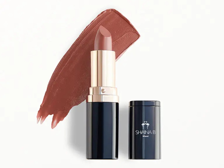 رژ لب آمریکایی شاینا بی Shaina B Lipstick رنگ Miami Spice و Hibiscus Island