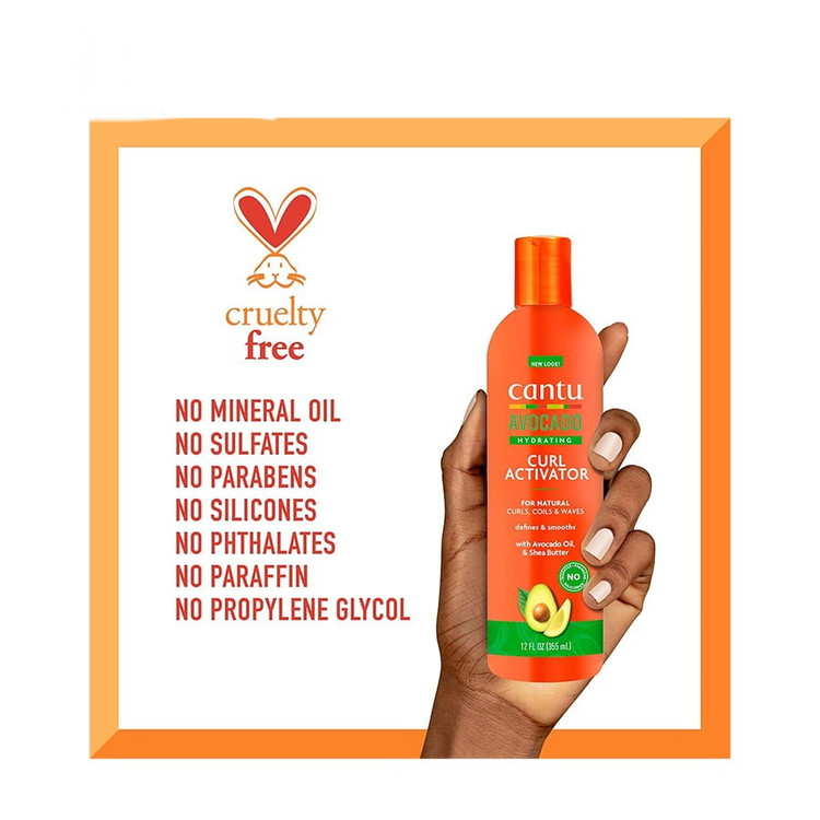 کرم مو اکتیوتور فر کنتو آووکادو | Cantu Avocado Curl Activator Cream اصل