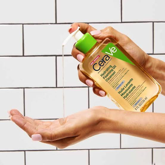 ژل شستشو روغنی فومی آبرسان سراوی 473 میل اصل | CeraVe Hydrating Foaming Oil Cleanser