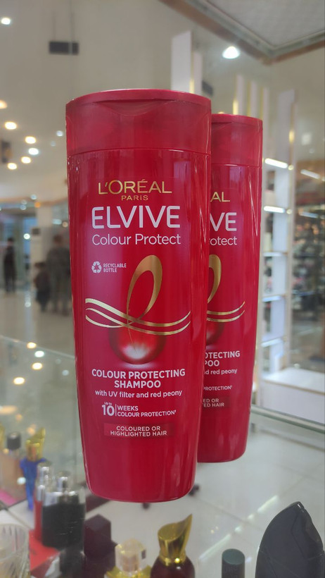 شامپو لورال الویو کالر پروتکت قرمز | L’Oreal Elvive Colour Protect Shampoo