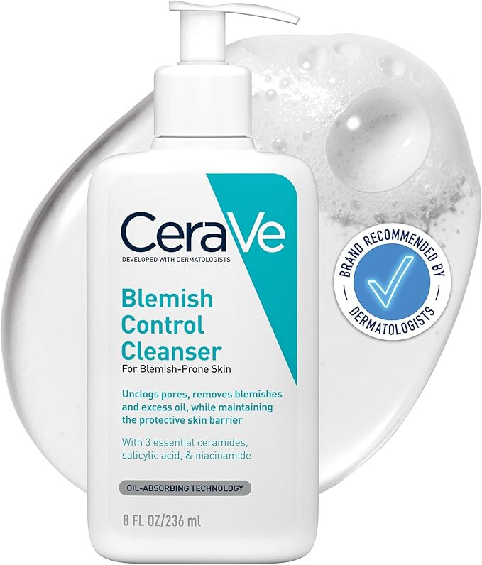 ژل شستشوی ضد لک سراوی اصل مدل BLEMISH CONTROL حجم 236 میل اصلی