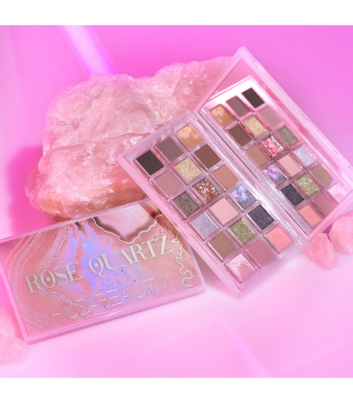 پالت سایه چشم رز کوارتز هدی بیوتی اصل | Huda Beauty Rose Quartz Eyeshadow Palette