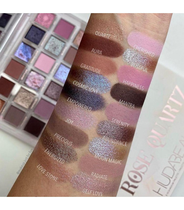 پالت سایه چشم رز کوارتز هدی بیوتی اصل | Huda Beauty Rose Quartz Eyeshadow Palette