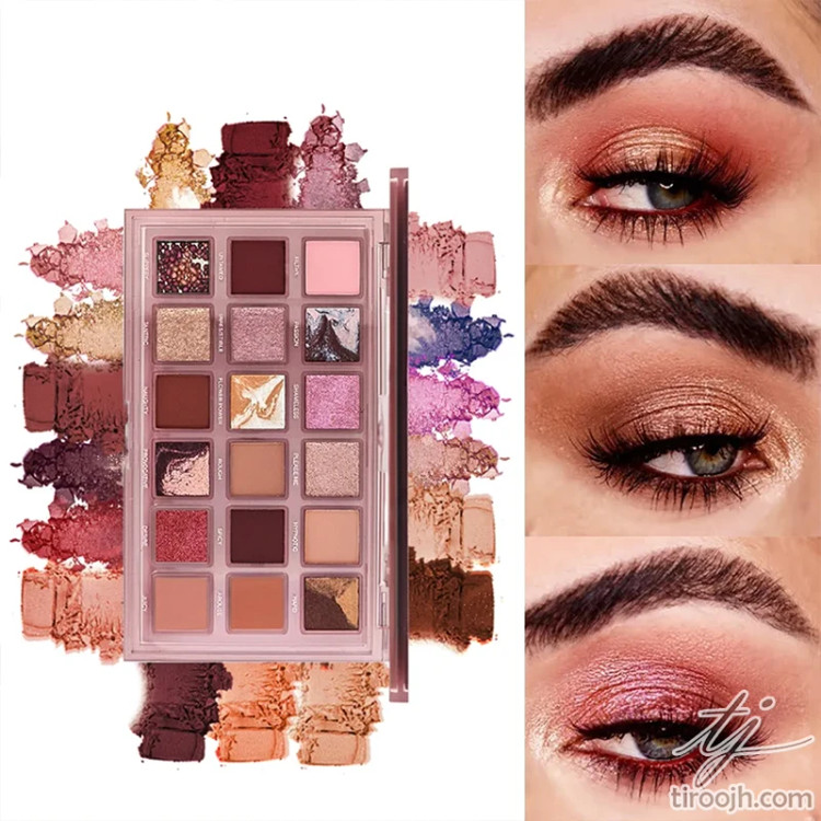 پالت سایه هدی بیوتی مدل ناتی نود | Huda Beauty Naughty Nude Eyeshadow Palette