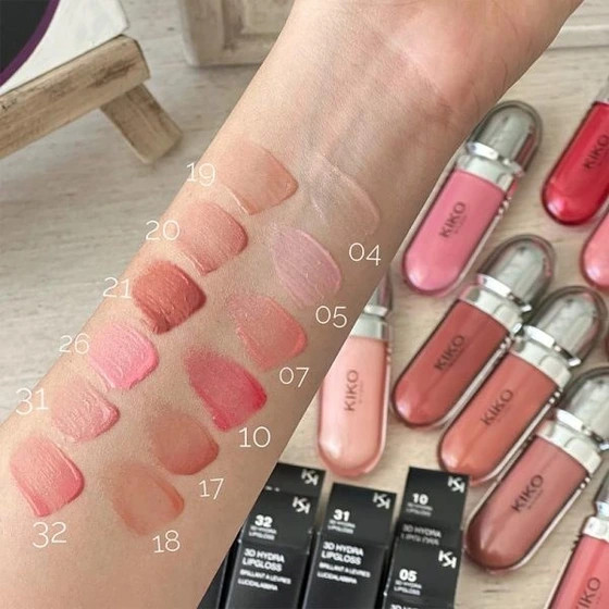 لیپ گلاس کیکو میلانو اصل | KIKO Milano 3D Hydra Lipgloss