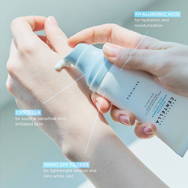 سرم ضد آفتاب آبرسان سنتلا اسکین 1004 SPF50+ | Centella Hyalu-Cica Water-Fit Sun Serum